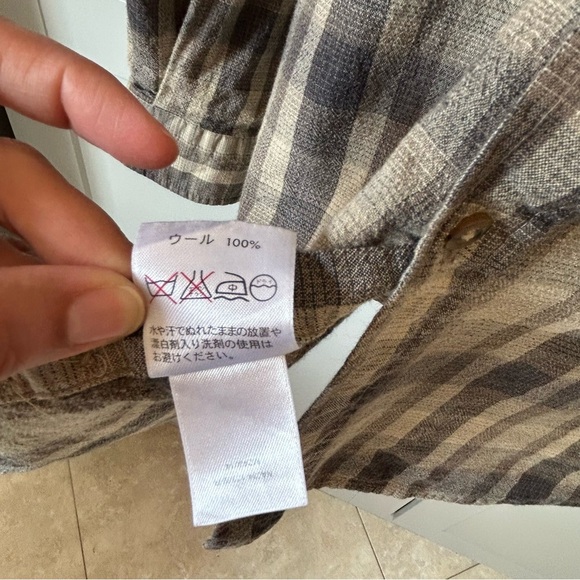 VTG Pendleton Brown Long Sleeve Flannel Mens XL Button Down Polo Shirt - Picture 9 of 9